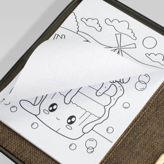 Mona Portable Drawing Sets Colouring Pages